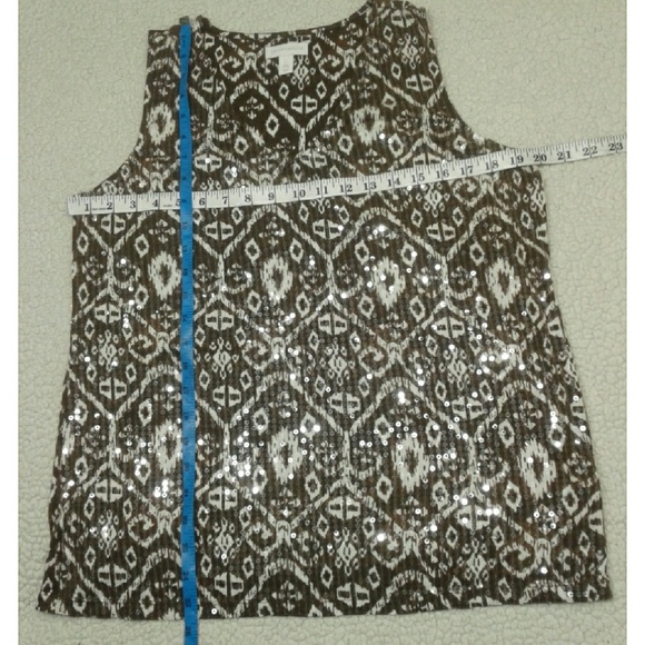 Charter club sequence tank top size L - Picture 4 of 6